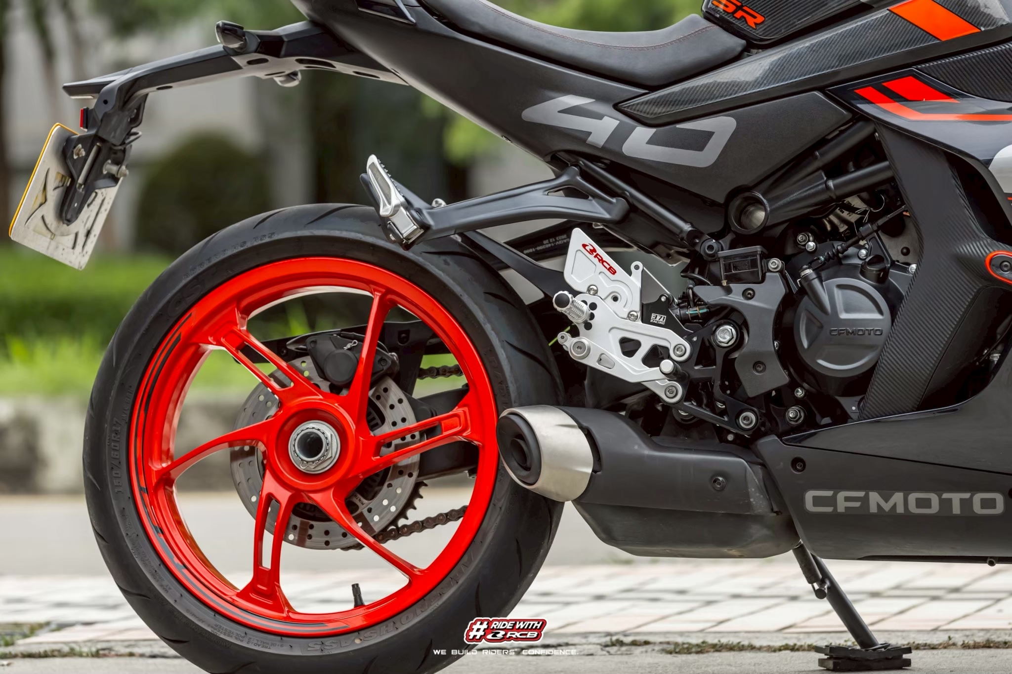 S2V2 腳踏後移 CF MOTO 450S/SR S