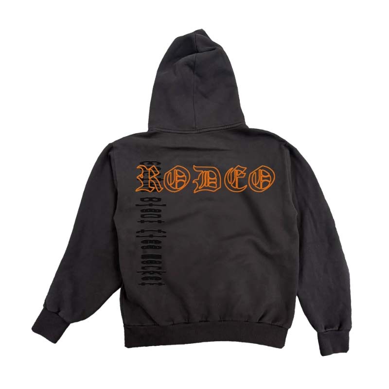 Travis Scott Rodeo Cpfm Track 8 Hoodie 長袖 帽踢 黑色 TRAVIS-02 [台灣現貨]