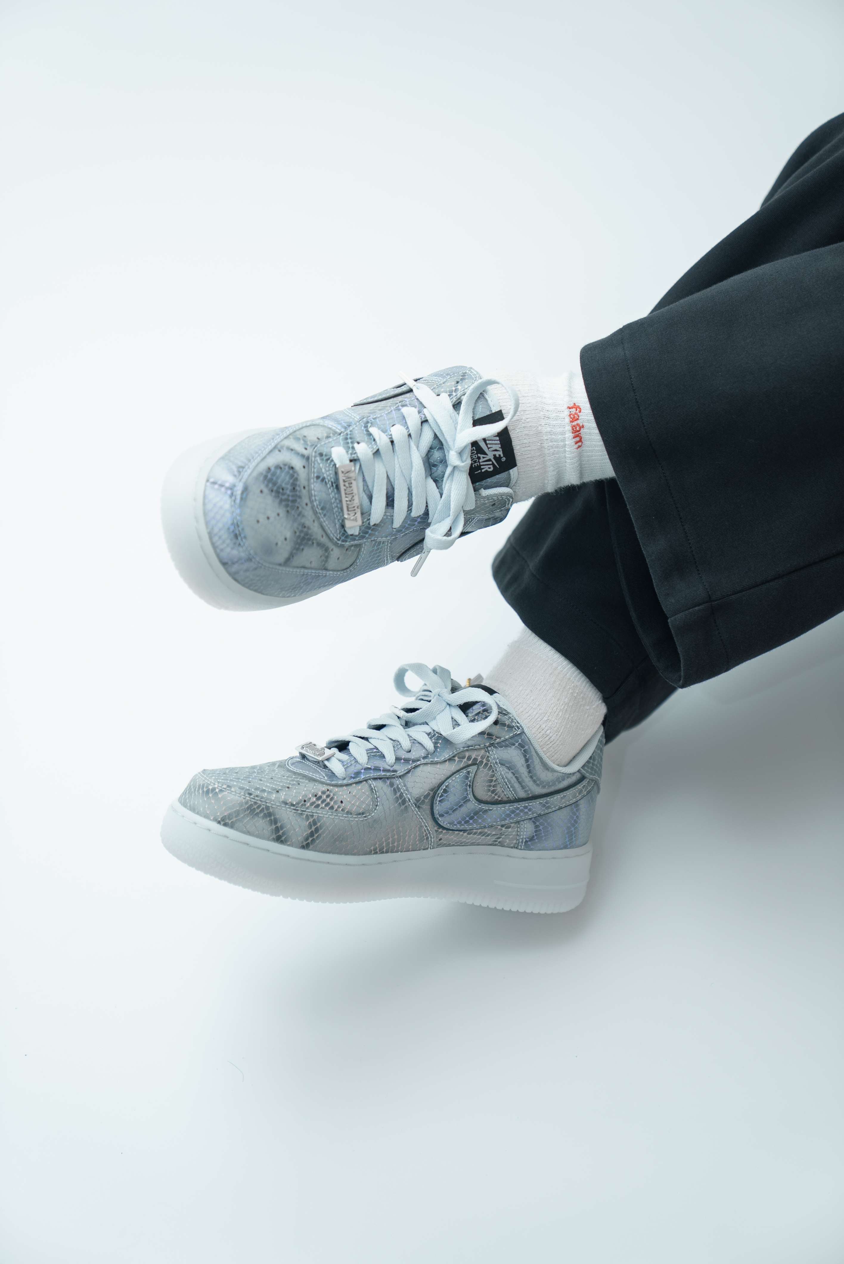 【Focus Store】預購 Kobe Bryant x Nike Air Force 1 Low "Lenticular" 銀色 蛇紋 II3925-400