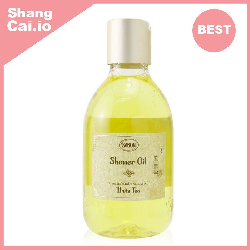 SABON 白茶清韻沐浴油 300ml (塑膠瓶) [平行進口]