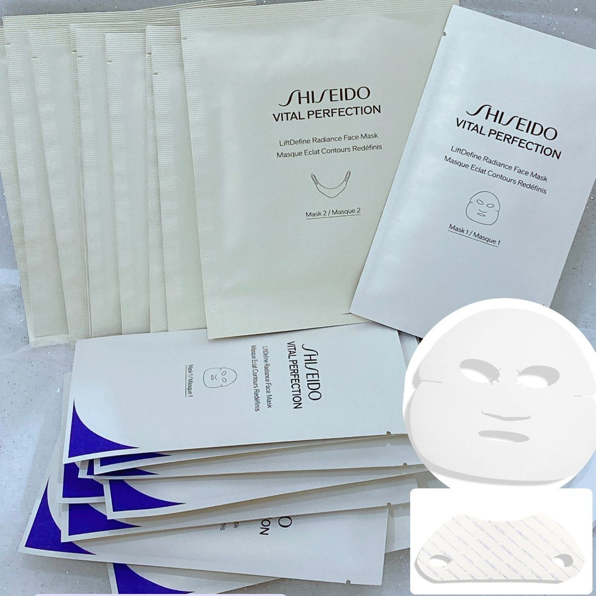 SHISEIDO 雙效緊緻亮白修護面膜 (簡裝) 10片