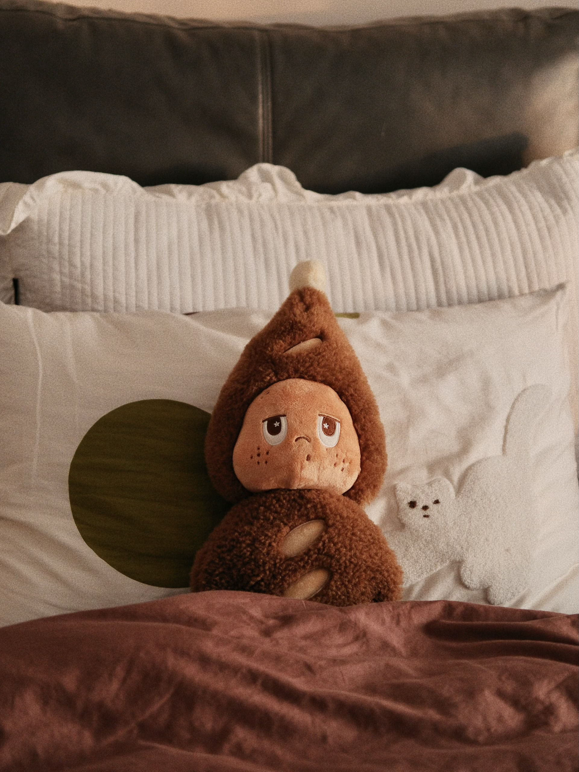 代購-<陪睡好夥伴>泡泡瑪特 POP MART 星星人 美味時刻系列 毛絨法棍抱枕 50cm