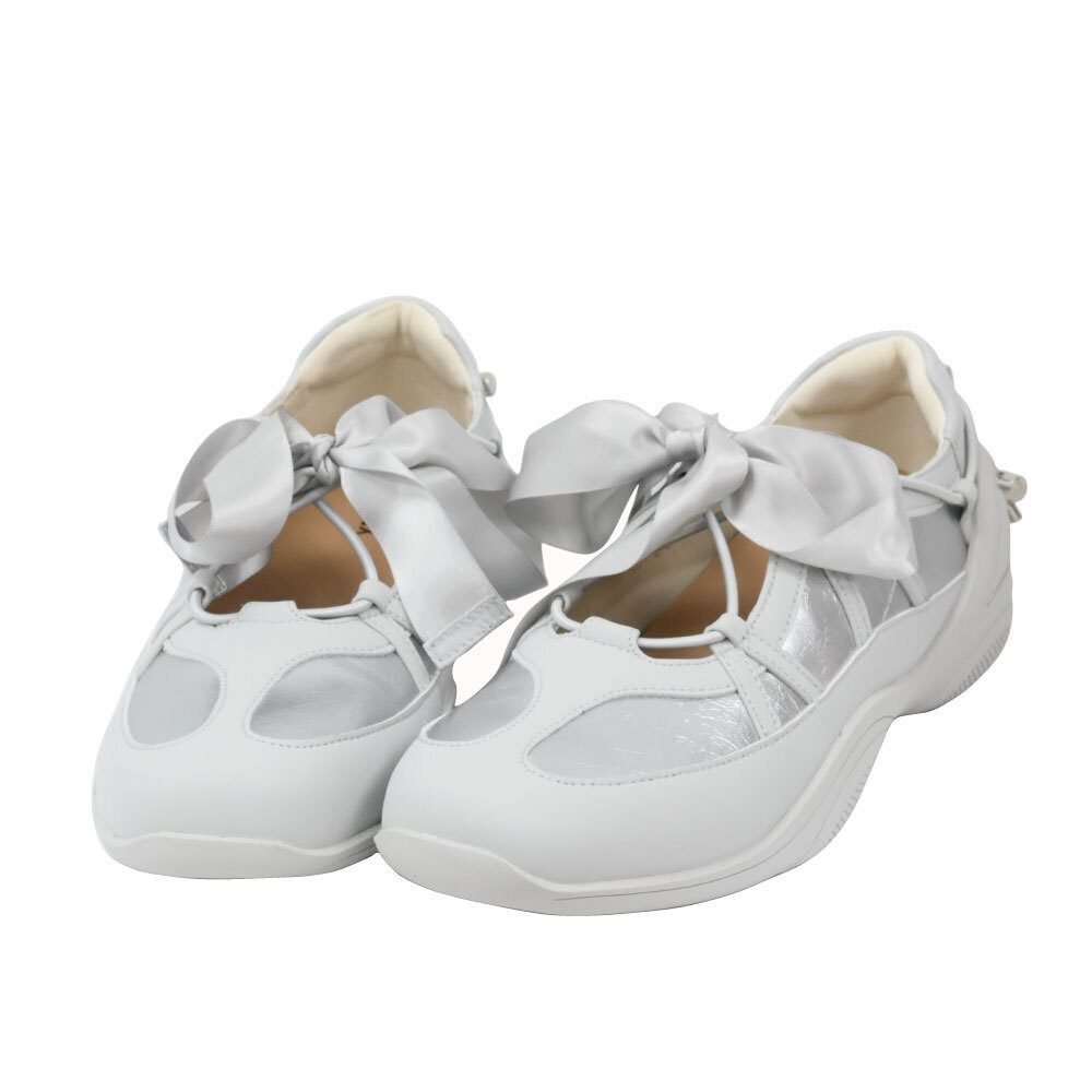 (現+預) 蝴蝶結緞帶運動瑪莉珍鞋 -2色