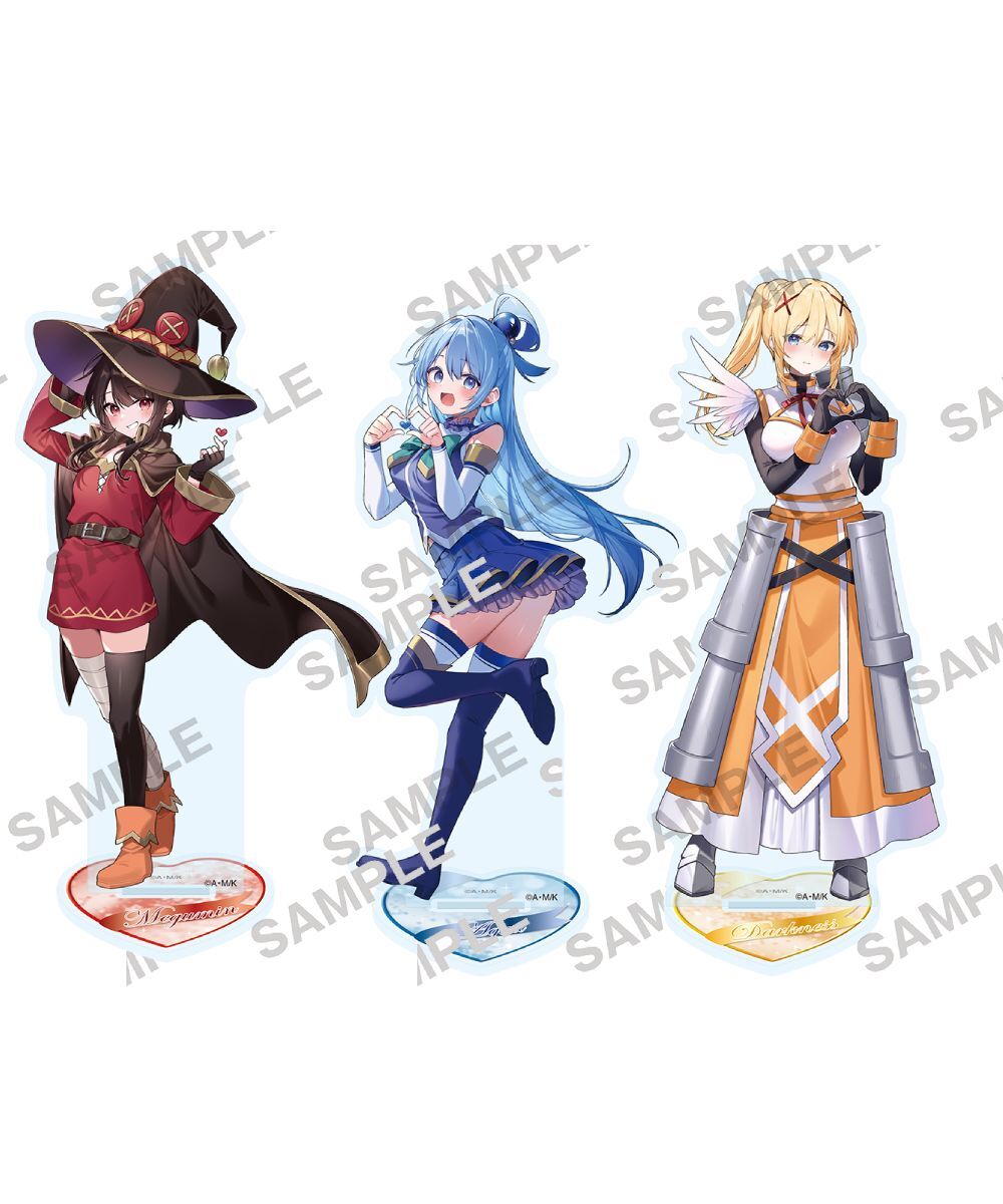 預購-『為美好的世界獻上祝福！』Valentine2026 全新繪製壓克力立牌 系列【日本進口精品】