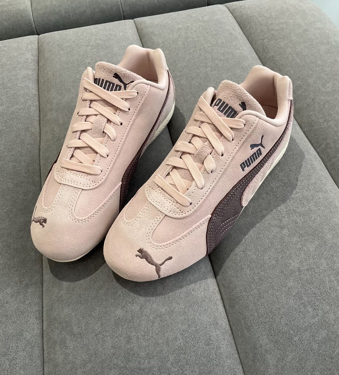 PUMA 休閒鞋 SPEEDCAT OG 乾燥粉 麂皮 賽車鞋 女 39884652