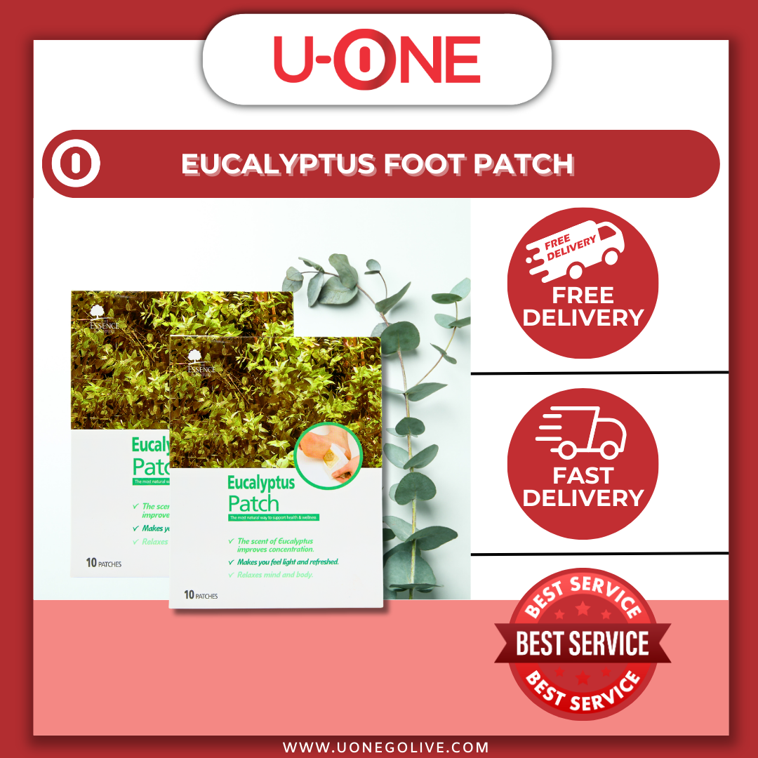 U-ONE | Korea | Eucalyptus Foot Mask | 10pcs | Foot Care