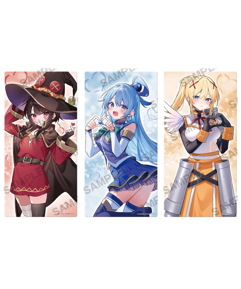 預購-『為美好的世界獻上祝福！』Valentine2026 全新繪製電競滑鼠墊 系列【日本進口精品】