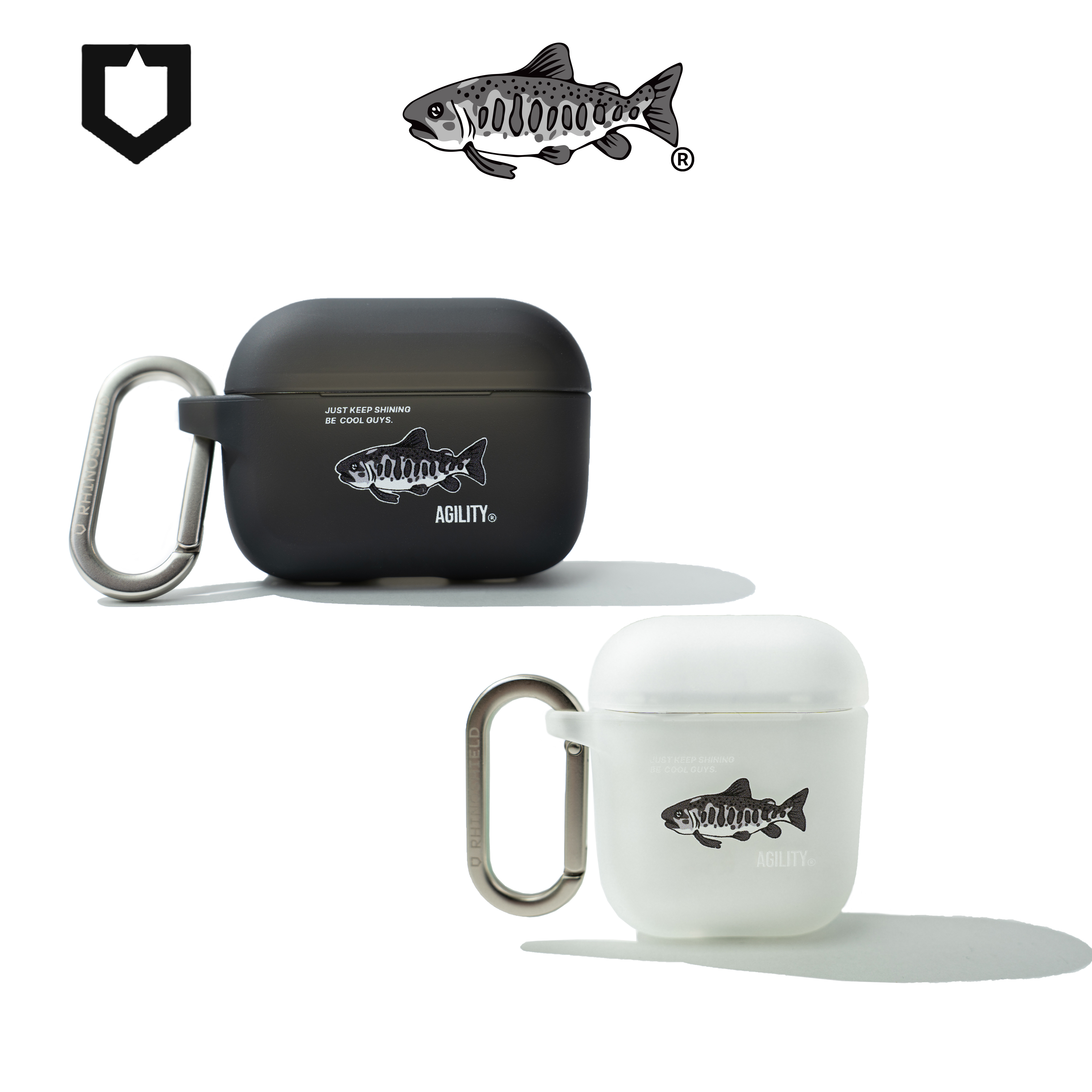 AGILITY x RHINOSHIELD AIRPODS CASE - 2 Colors