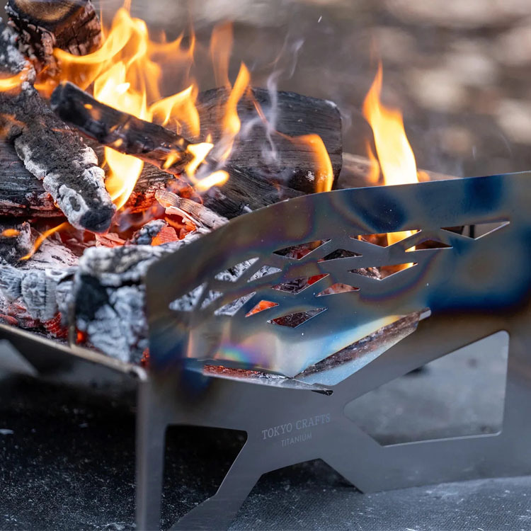 【TOKYO CRAFTS】MAKULITE Titanium 鈦焚火台