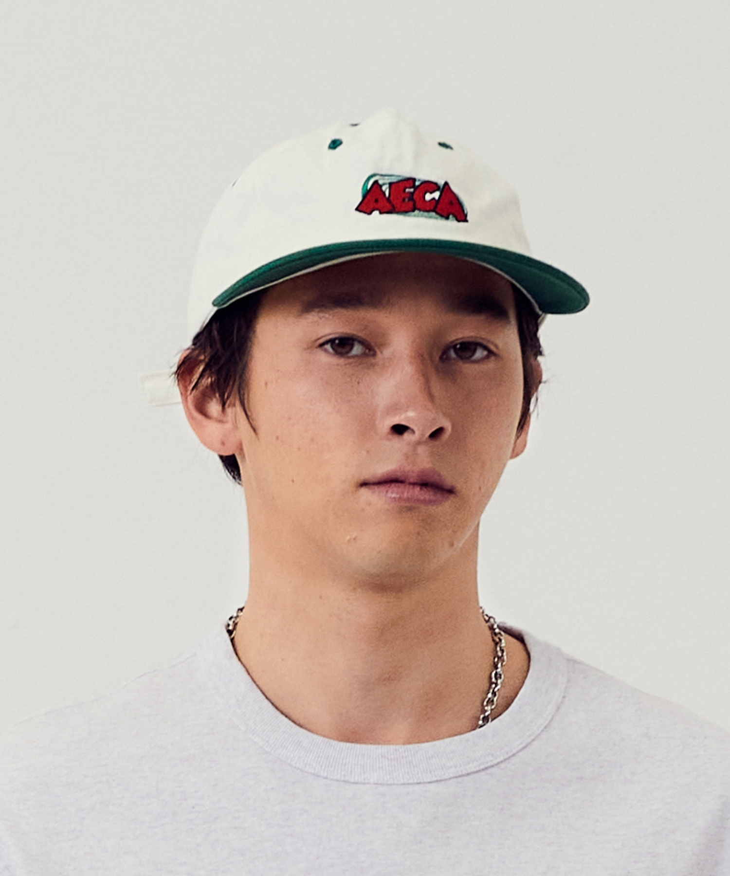AECA 2TONE FLAT BRIM CAP GREEN SSBDACAST001C0GA