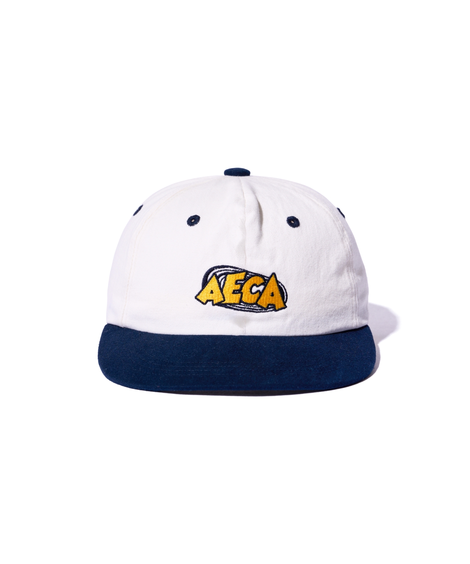 AECA 2TONE FLAT BRIM CAP NAVY SSBDACAST001C0LB