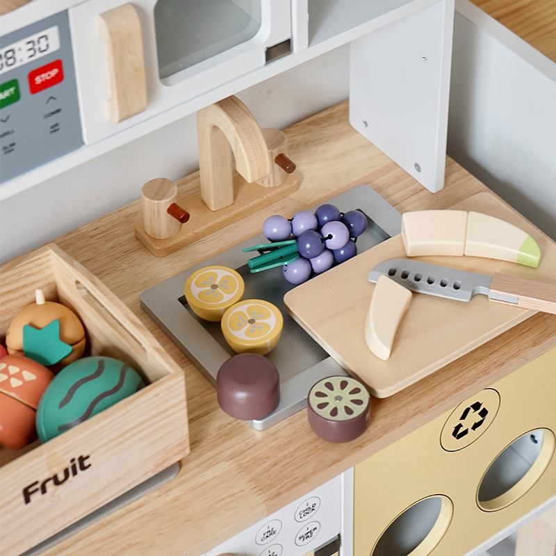 木質仿真食物切切樂 六款