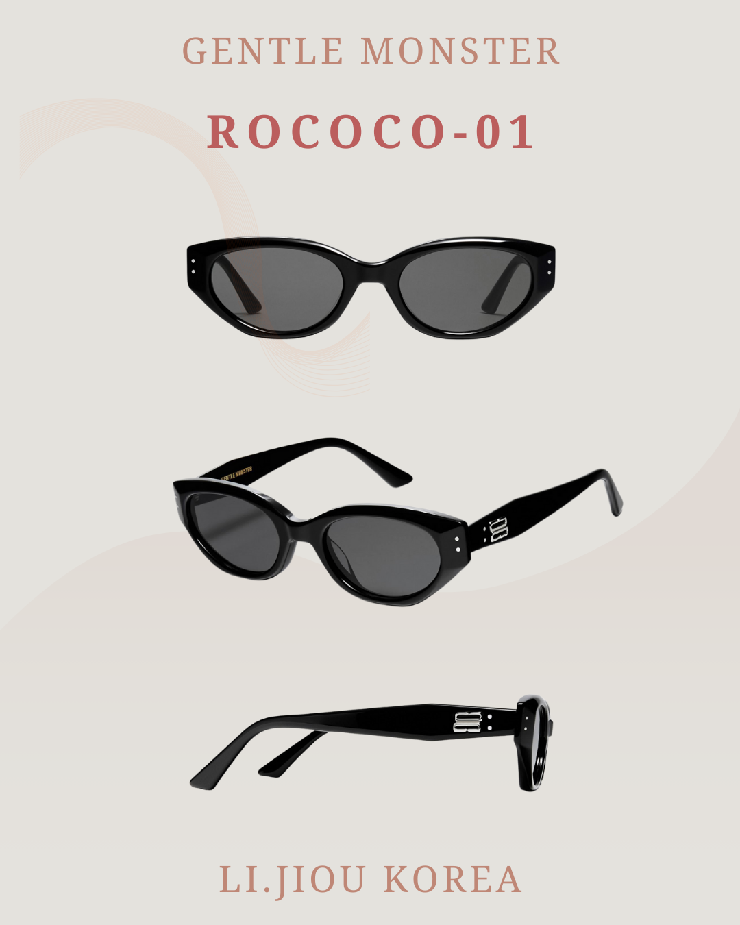 Gentle Monster Rococo 01太陽眼鏡 GM墨鏡