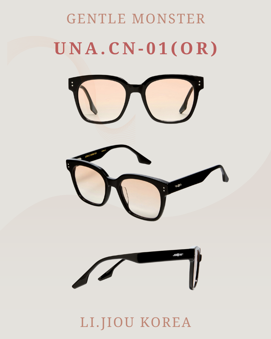 Gentle Monster Una.C N 01(OR) 太陽眼鏡 GM墨鏡