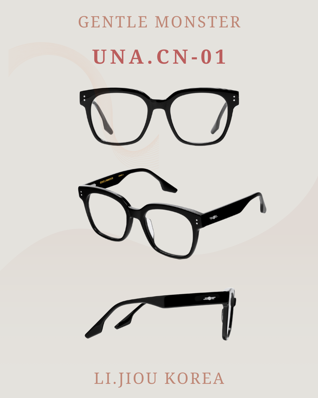 Gentle Monster Una.C N 01 眼鏡 GM眼鏡