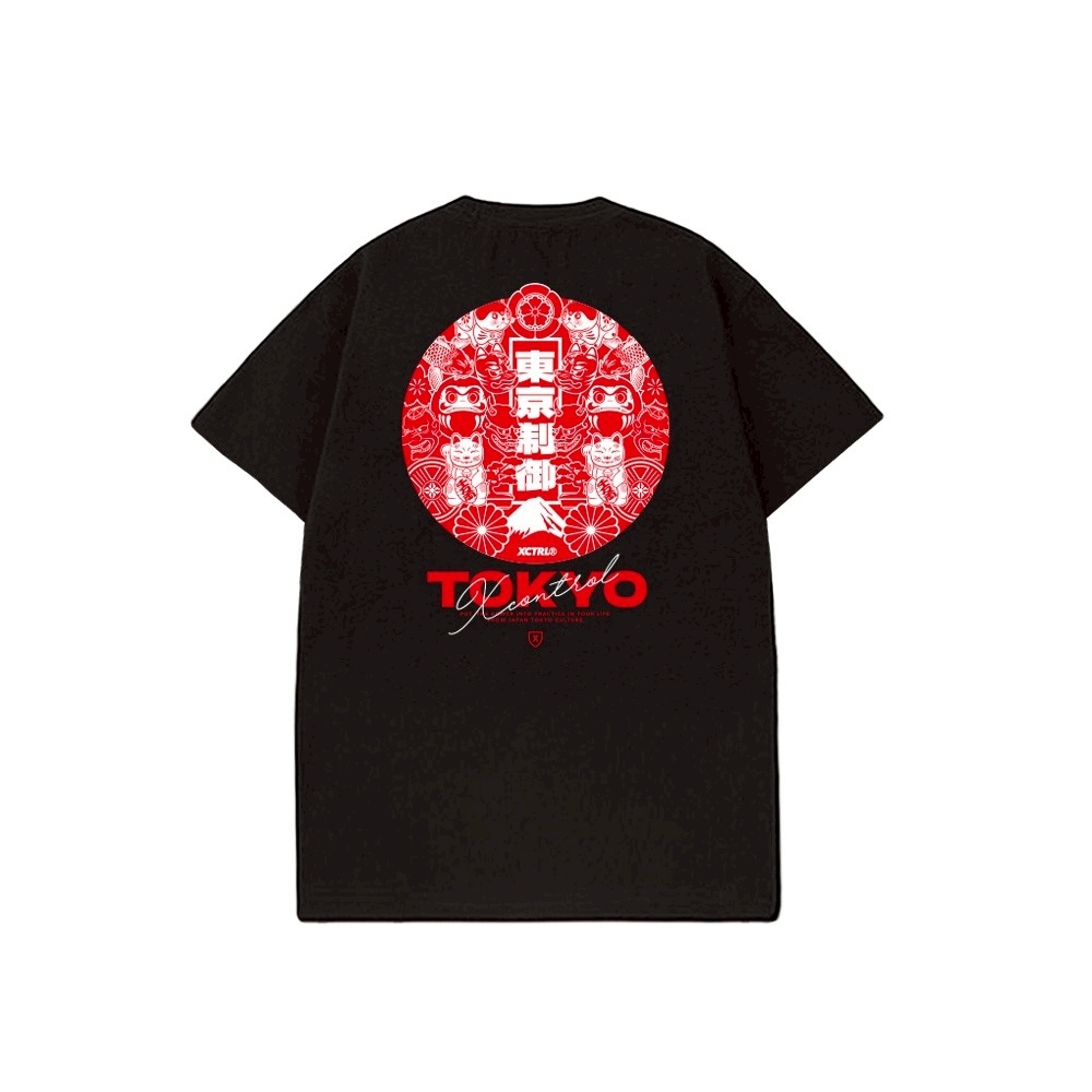 XCTRL 東京制御大集合短T-黑