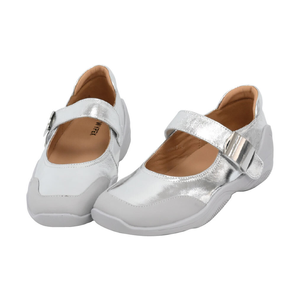 現貨 銀35 37 38 時尚運動瑪莉珍鞋 -2色