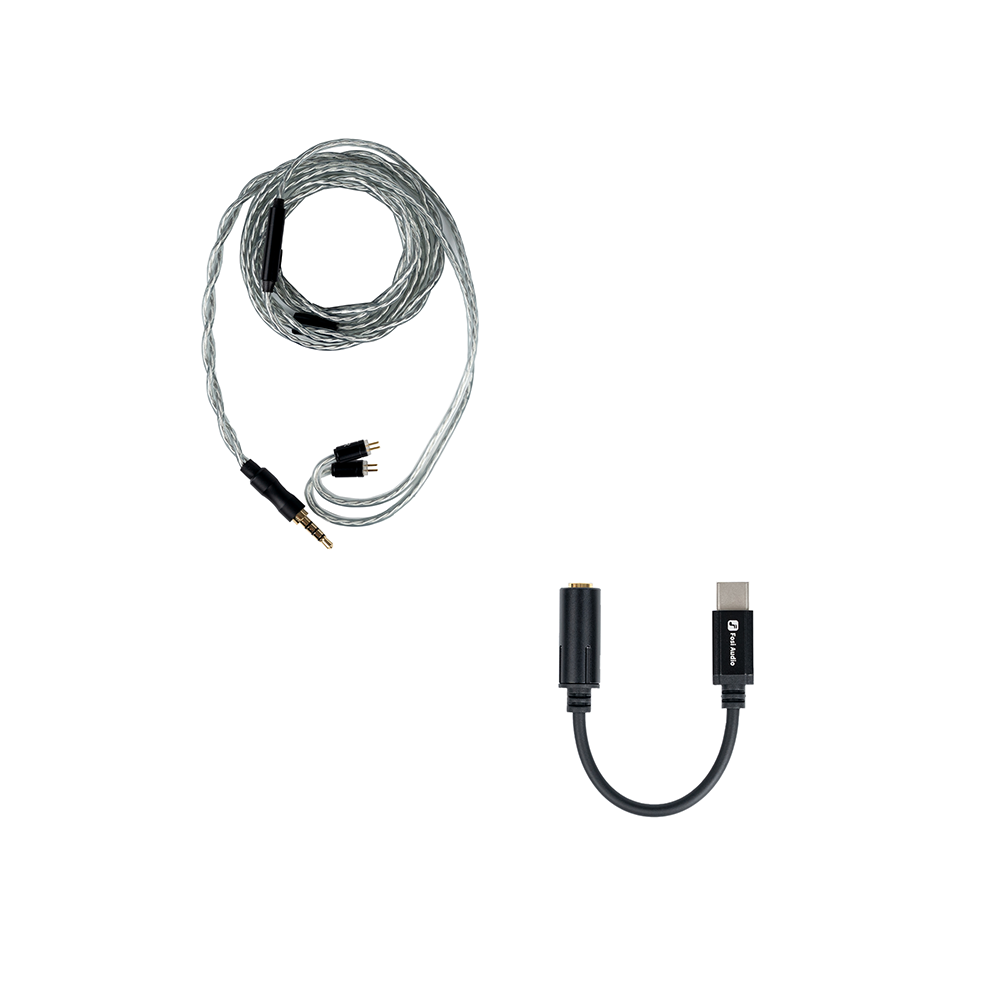 Fosi Audio 3.5mm 耳機通話線 + Type-c 轉 3.5mm 轉接線