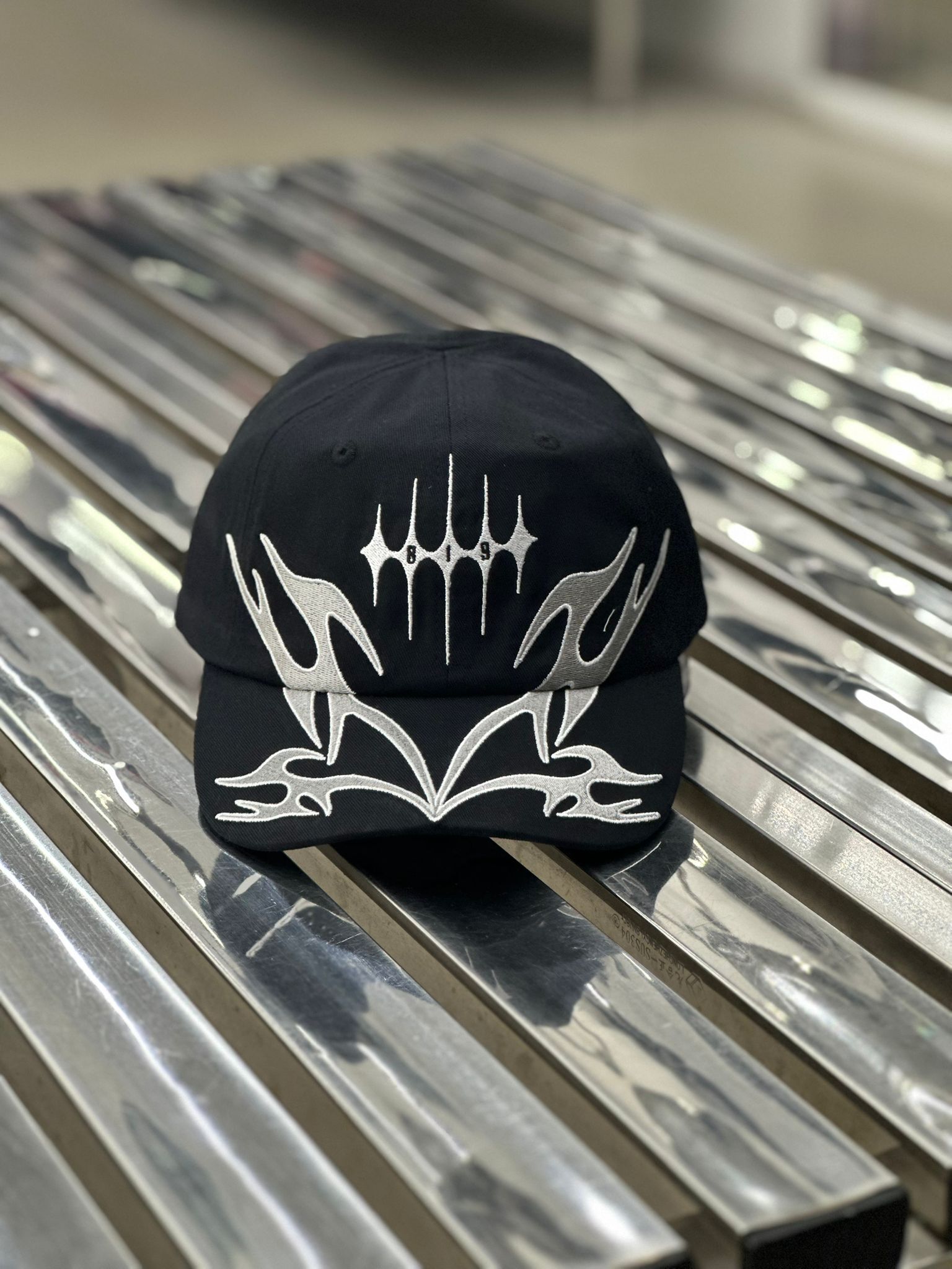 FLEXER8 - 819 Studio™︎ Y3K Dad Cap - Black