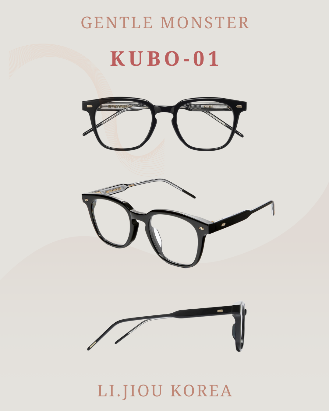 Gentle Monster Kubo-01 平光眼鏡 GM眼鏡