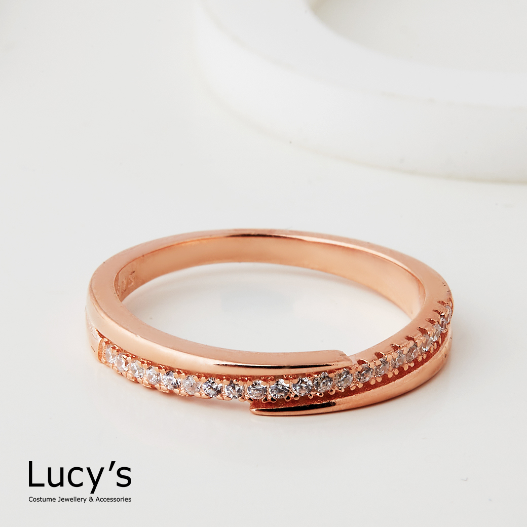 925純銀 光線 戒指 (三色) (125125/125127/125129)