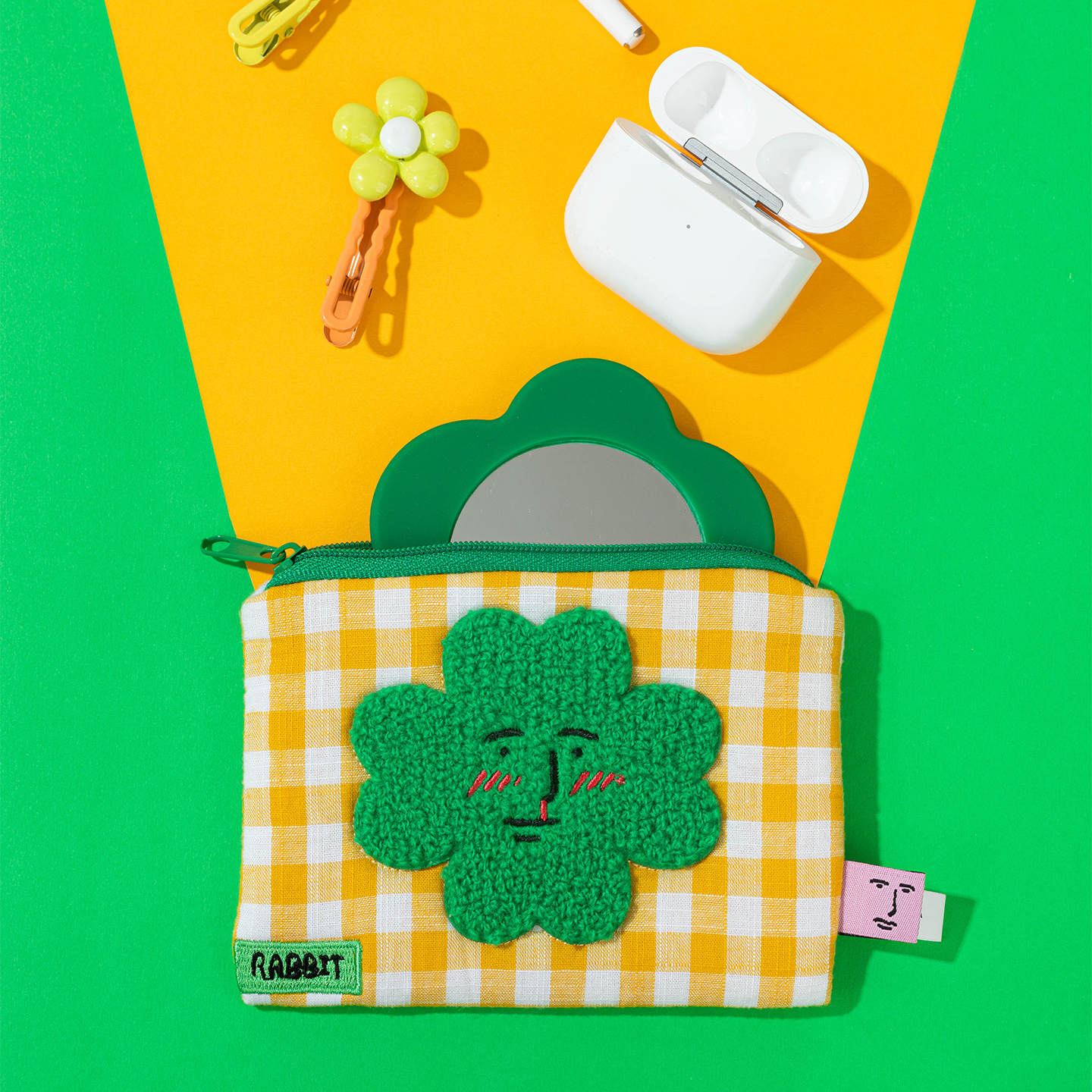 粉紅兔子零錢包 [共2款可選擇]