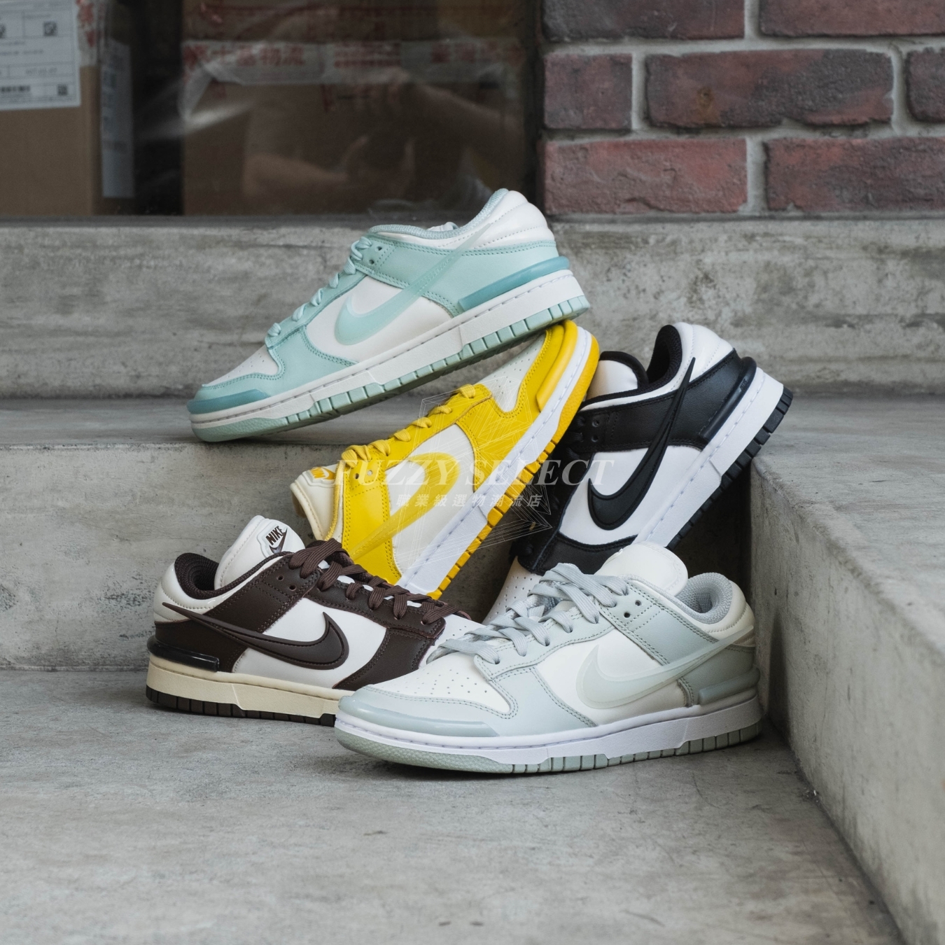 【逢甲FUZZY】Nike Dunk Low Twist "Jade Ice" 薄荷綠 DZ2794-101