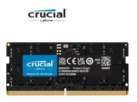 美光 Micron Crucial  DDR5 5600 32GB 筆電記憶體(CT32G56C46S5)