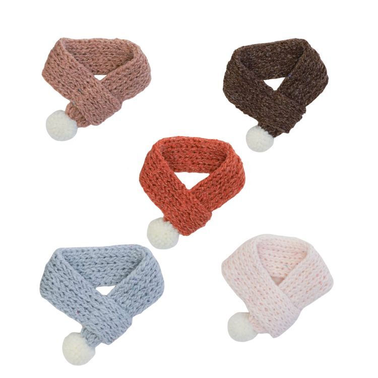 【QbabyXi】寵物毛球圍巾