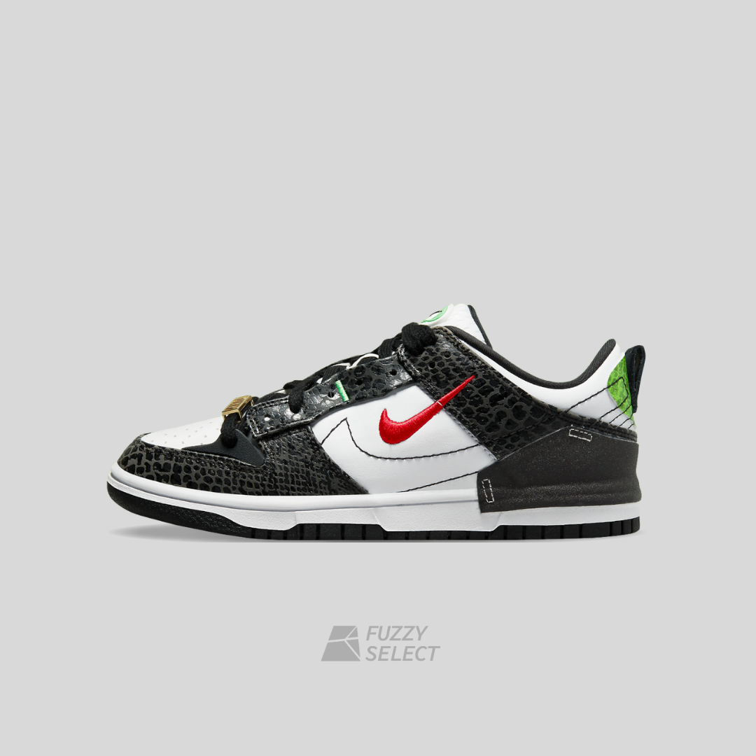 【逢甲 FUZZY】W Nike Dunk Low Disrupt 2 "Panda" 蛇紋 黑白 DV1490-161