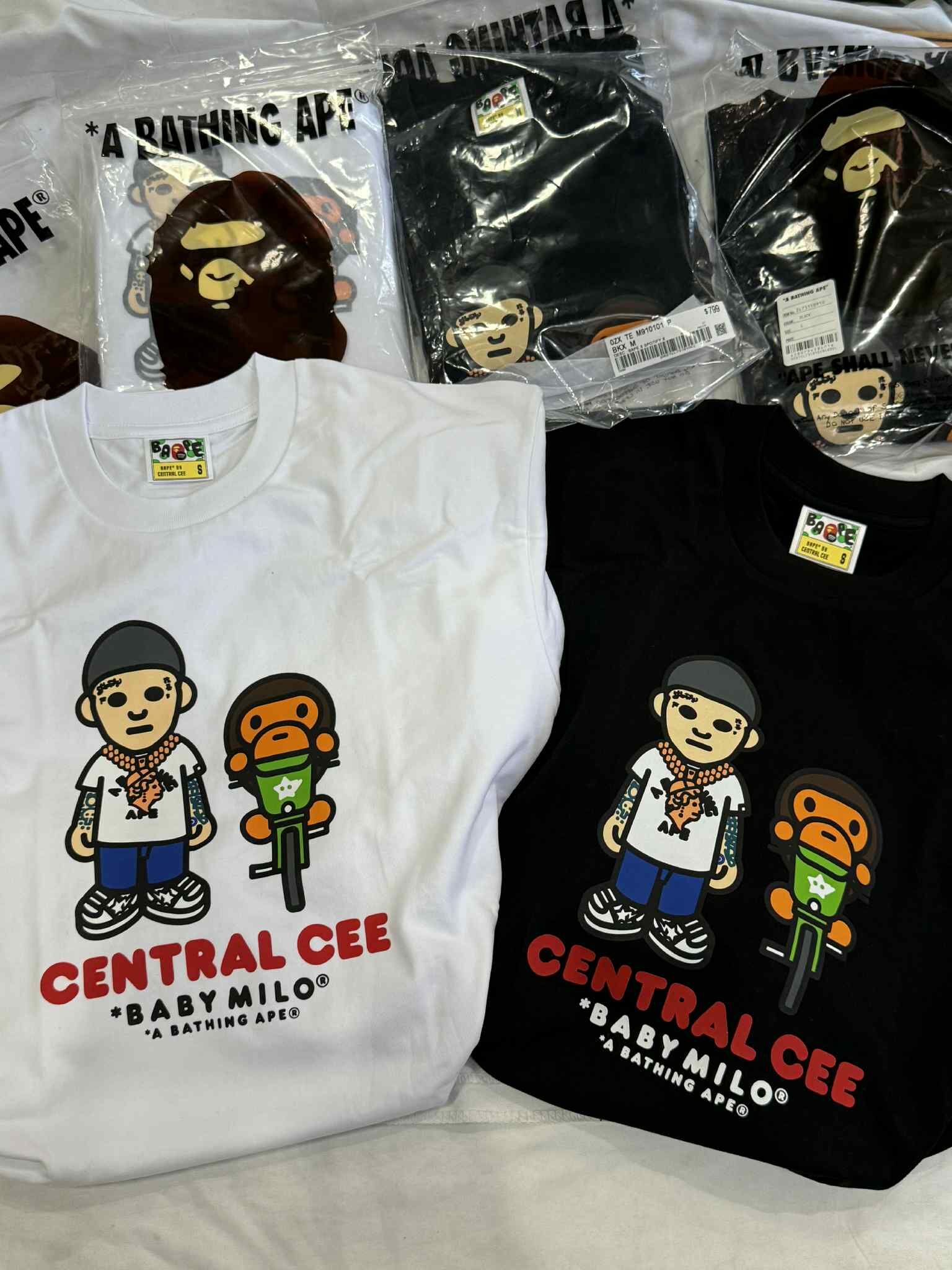 CENTRAL CEE x BAPE 超強聯名 短TEE