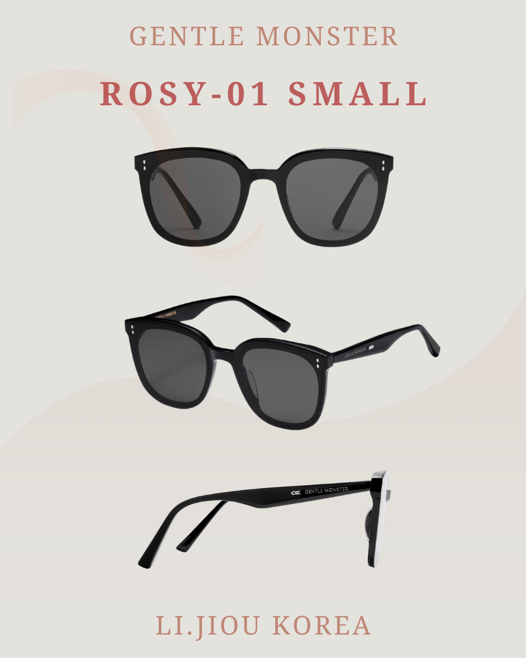 Gentle Monster  Rosy 01 Small 太陽眼鏡 GM墨鏡