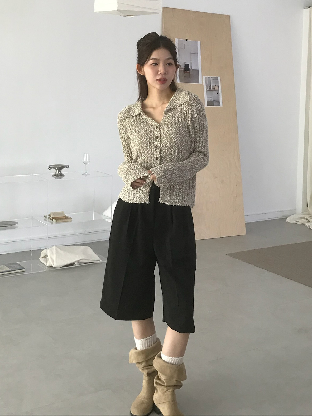 Choco Wide Shorts #短褲