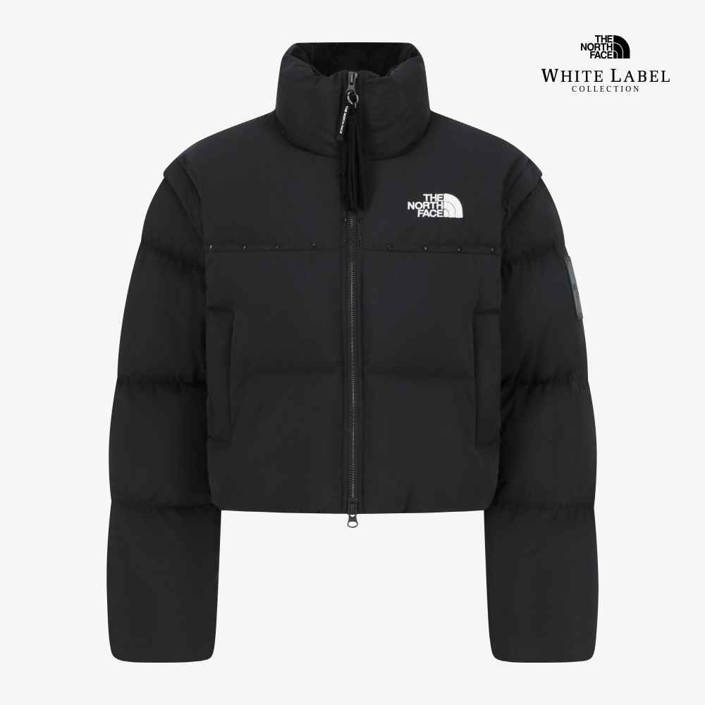 【代購】THE NORTH FACE W’s Vintage Nuptse DT Jacket（RDS）｜女款復古短版羽絨外套｜保暖防潑水