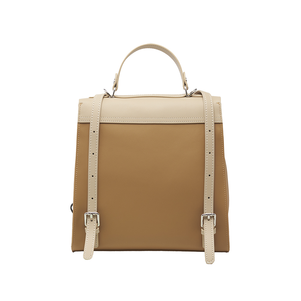 Bo Derek|質感拼接後背包