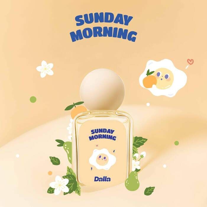 Dalla｜淡香水 35ml｜新瓶款｜週日早晨