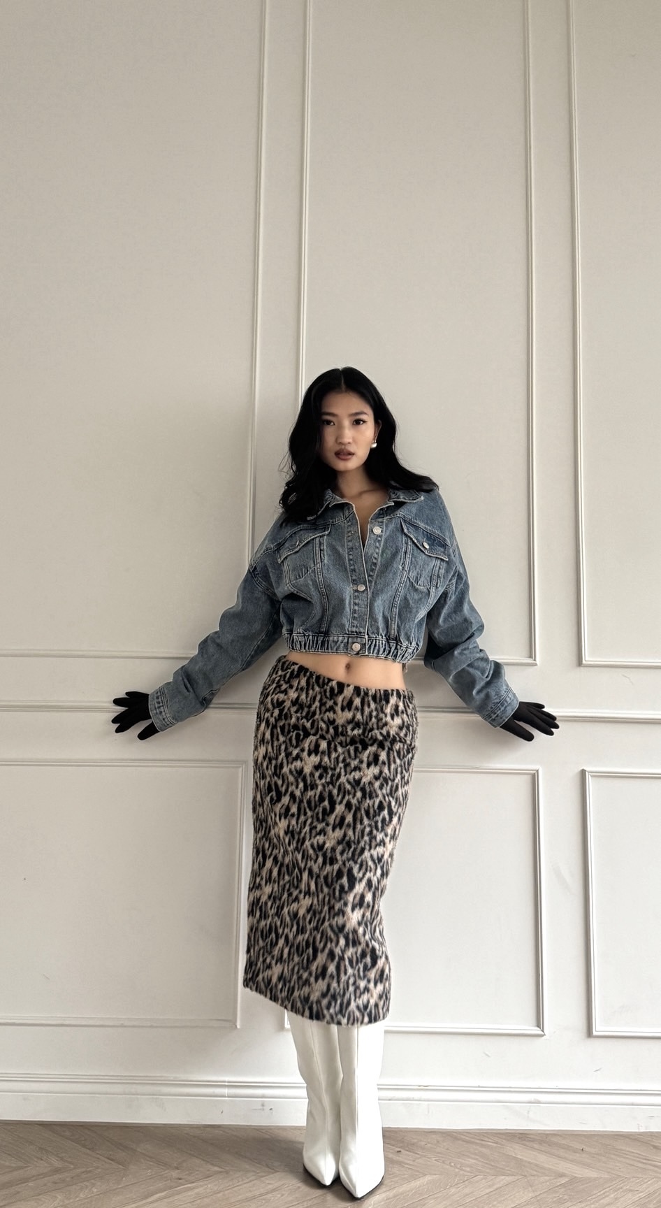 短牛仔外套#2011