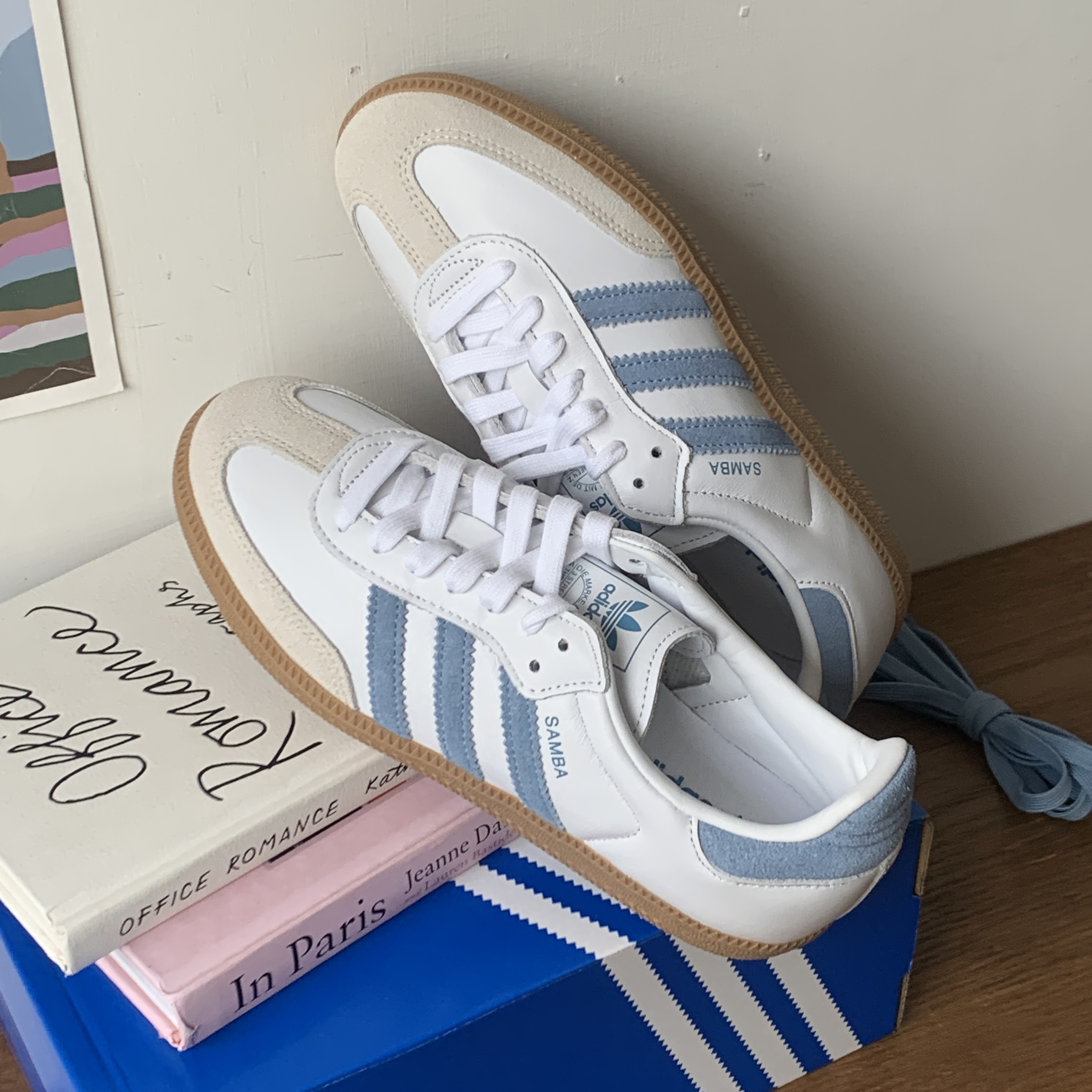 Adidas Samba OG 寶寶藍