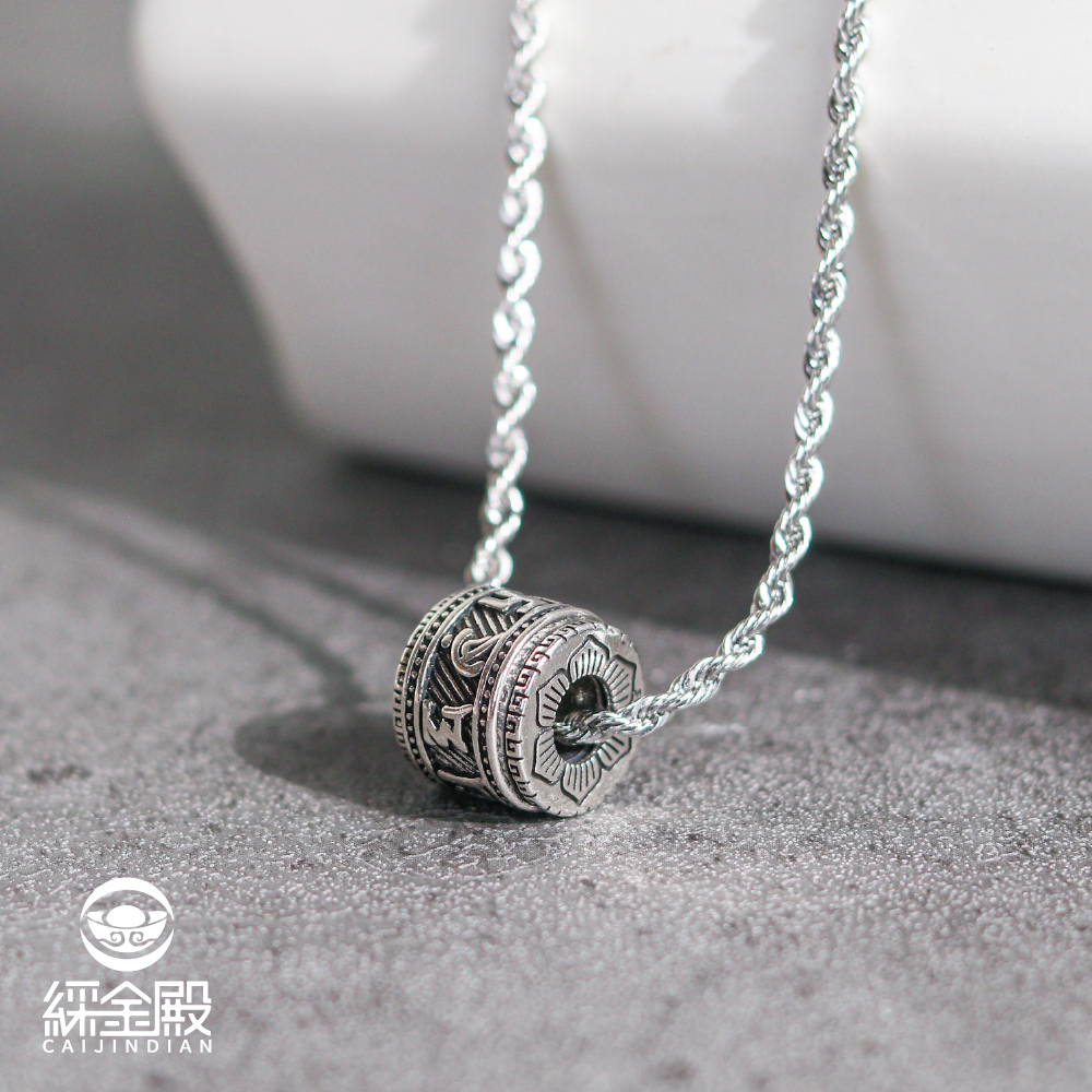 六字箴言轉運項鍊｜平安｜護身｜消除業障｜增長智慧｜過爐加持【綵金殿】