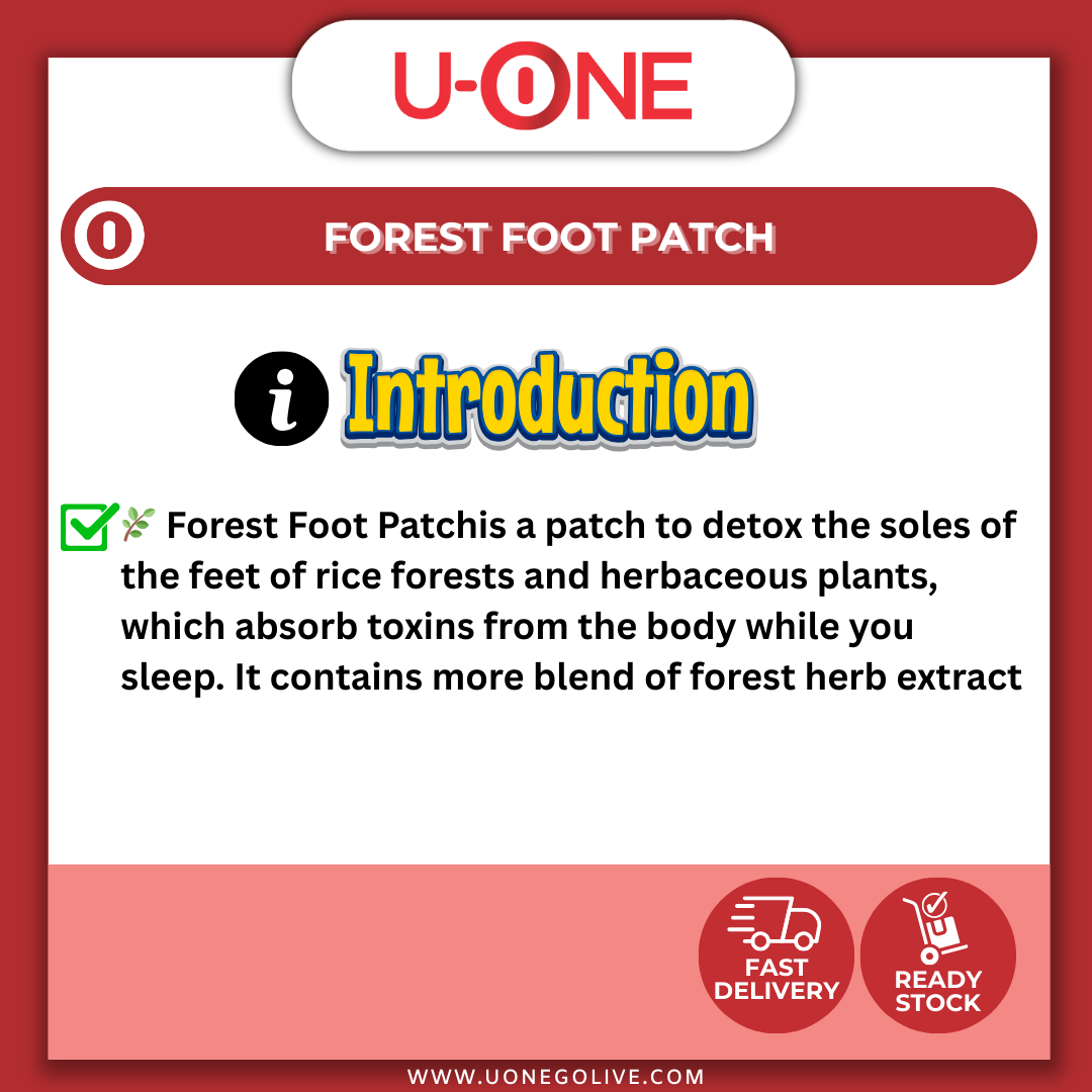 U-ONE | Korea | Forest Foot Mask | 10pcs | Foot Care