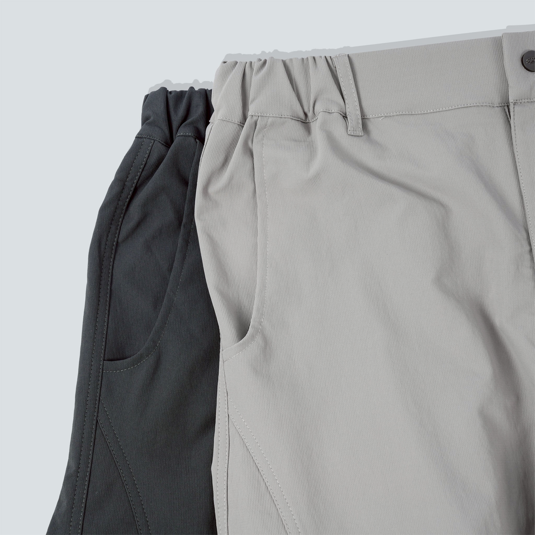 SBG 立體剪裁拉鍊彎刀長褲 SB8014