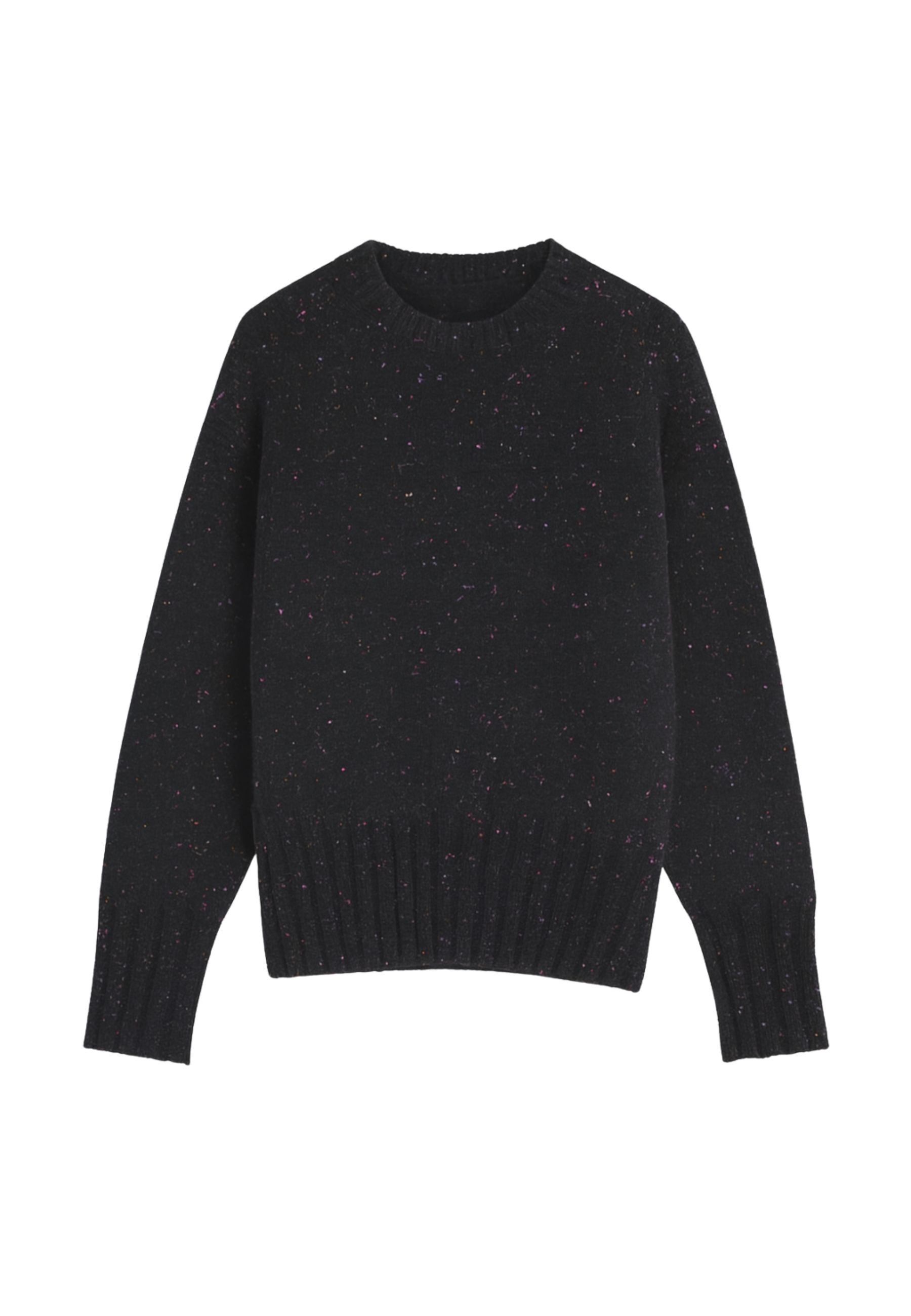 LIVIANA CONTI 側開叉短版毛衣(黑)