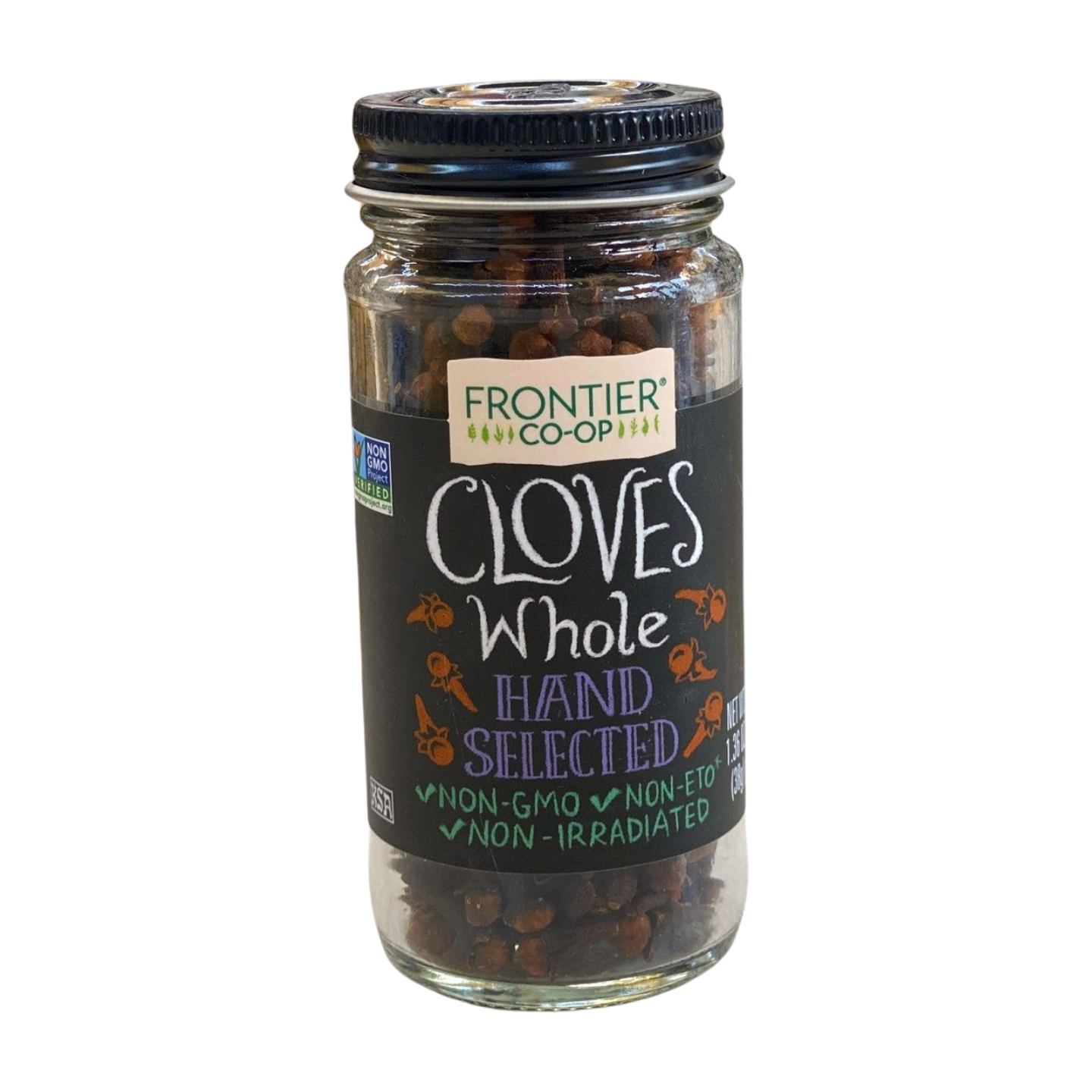 Frontier co-op hand selected whole cloves 38g (best before 30 Nov 2028)
