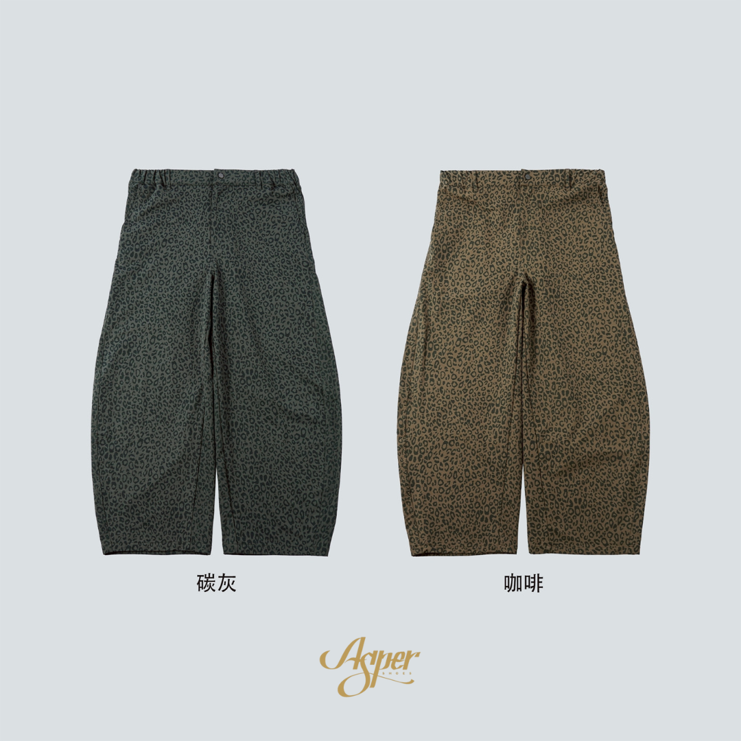 SBG 豹紋彈力彎刀長褲 SB8018