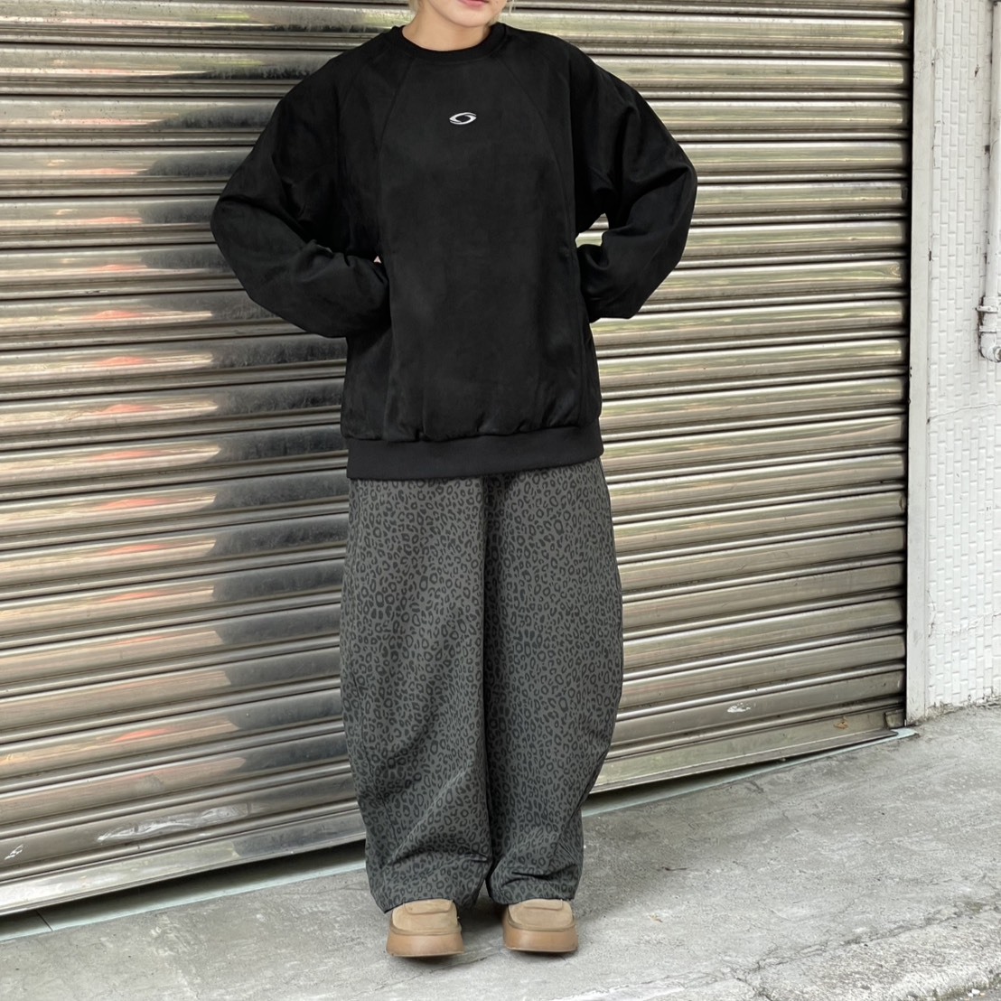 SBG 豹紋彈力彎刀長褲 SB8018