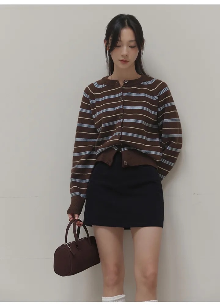 【優惠預訂】KR MULTI STRIPED KNIT（4色）