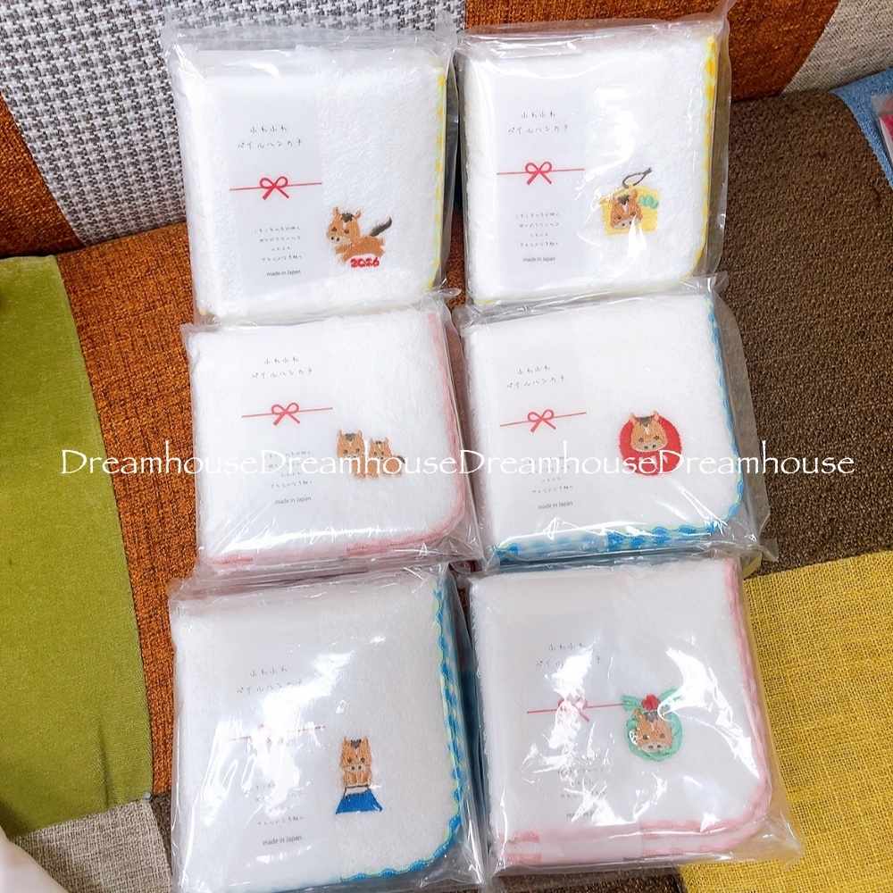 日本製 KOJI 2026 馬年 達摩 限定款 純棉 方巾 毛巾 手帕 抹布 毛巾