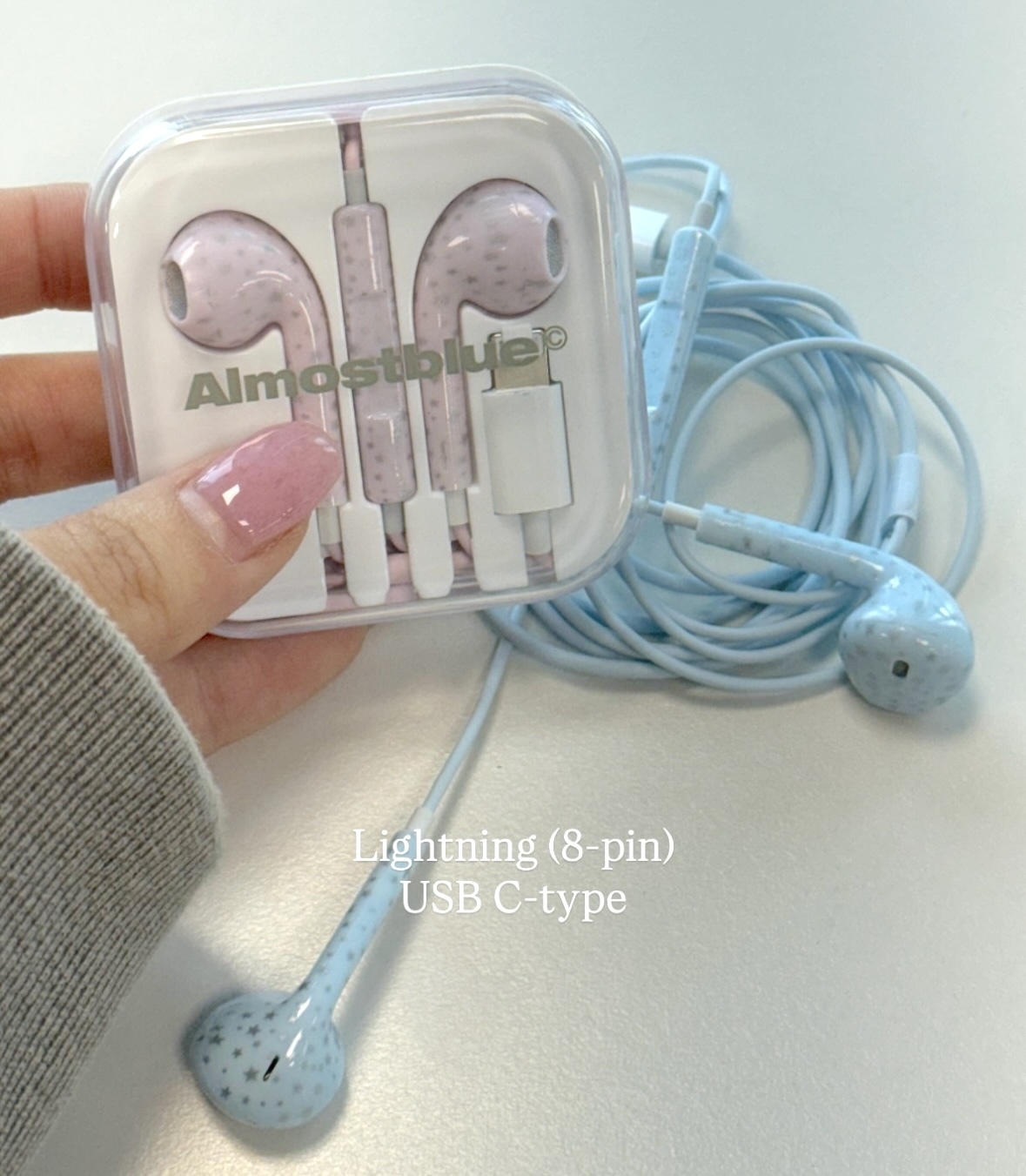 #首批預購 🇰🇷韓國 AlmostBlue 星星款有線耳機