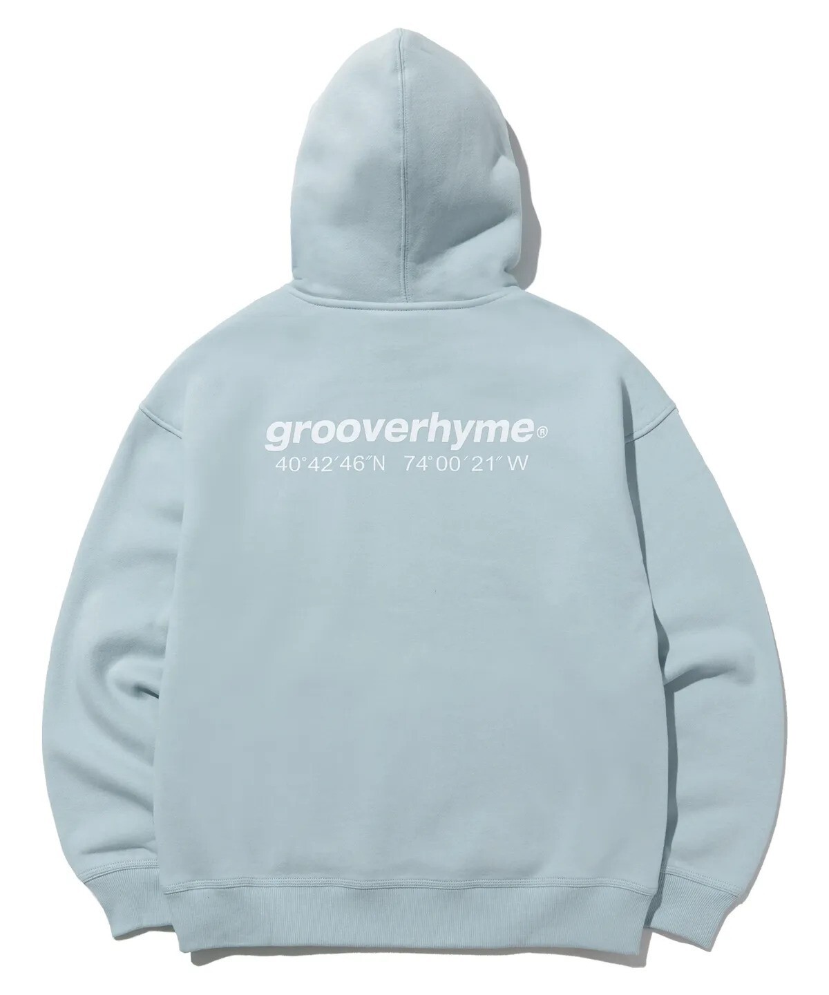 (現貨) groove rhyme - location hoodie (sky)