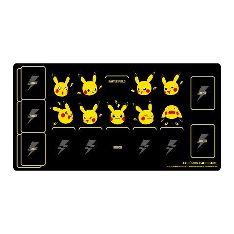 Pokemon「皮卡丘與打雷」Playmat